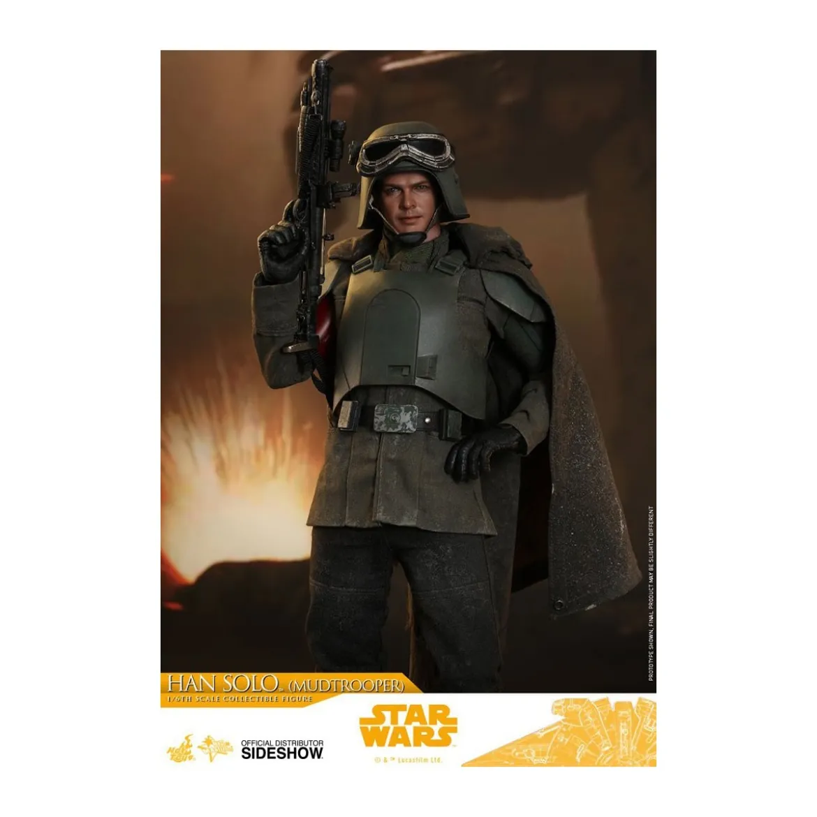 Hot Toys Star Wars Solo - Movie Masterpiece 1/6 Mud Trooper Occasion