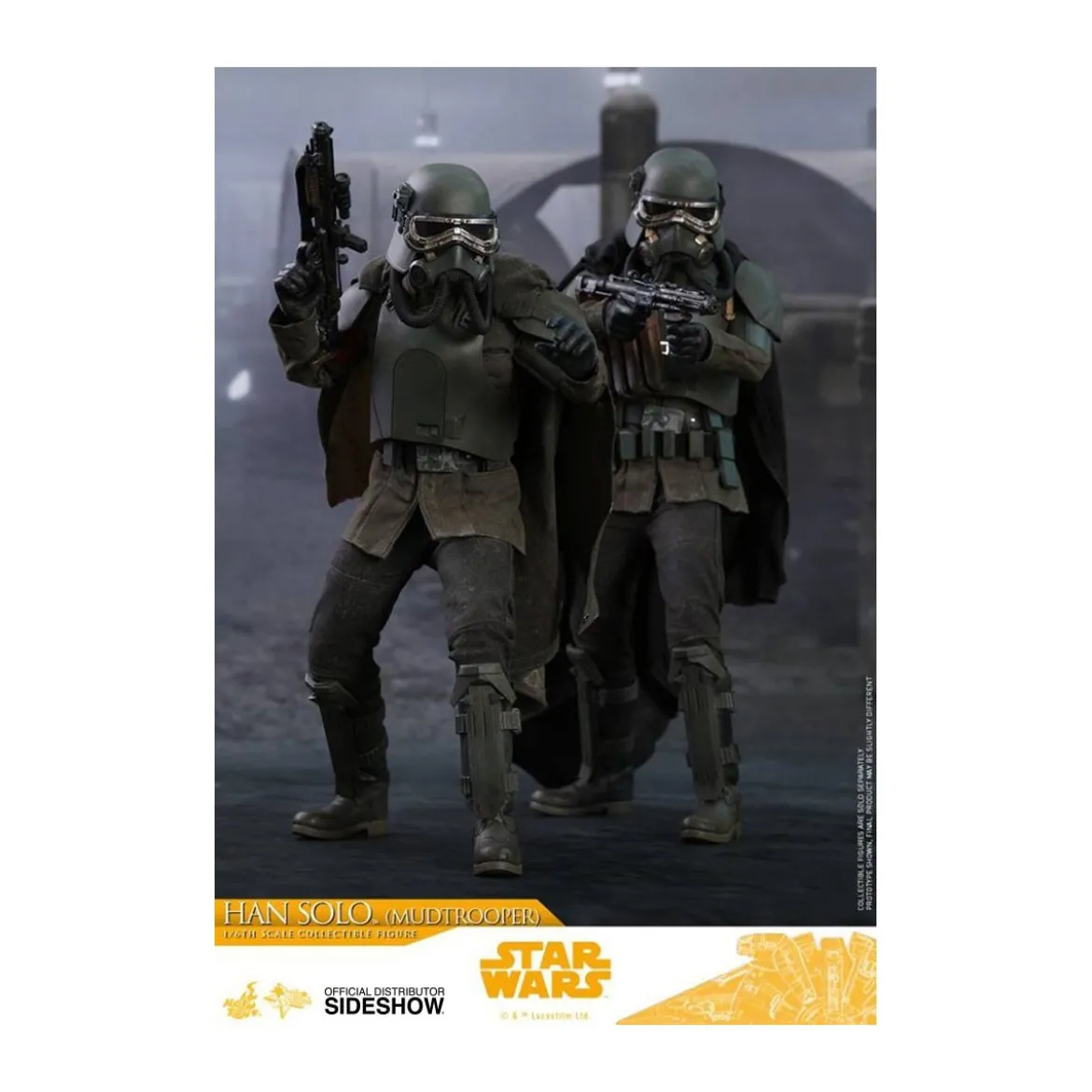 Hot Toys Star Wars Solo - Movie Masterpiece 1/6 Mud Trooper Occasion