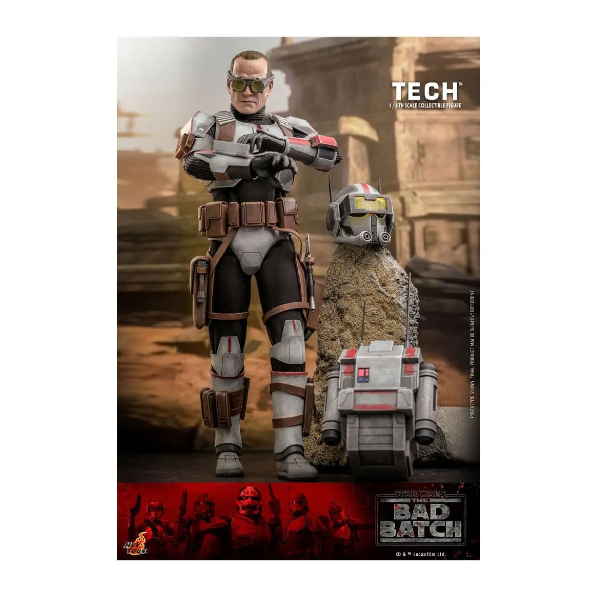 Hot Toys Star Wars -Tech - The Bad Batch 1/6
