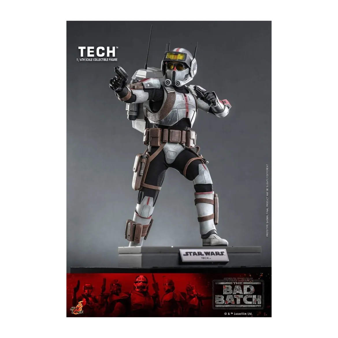 Hot Toys Star Wars -Tech - The Bad Batch 1/6