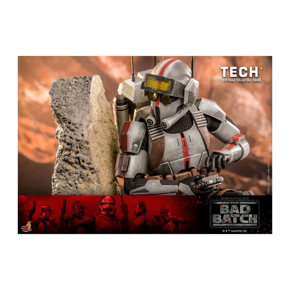 Hot Toys Star Wars -Tech - The Bad Batch 1/6