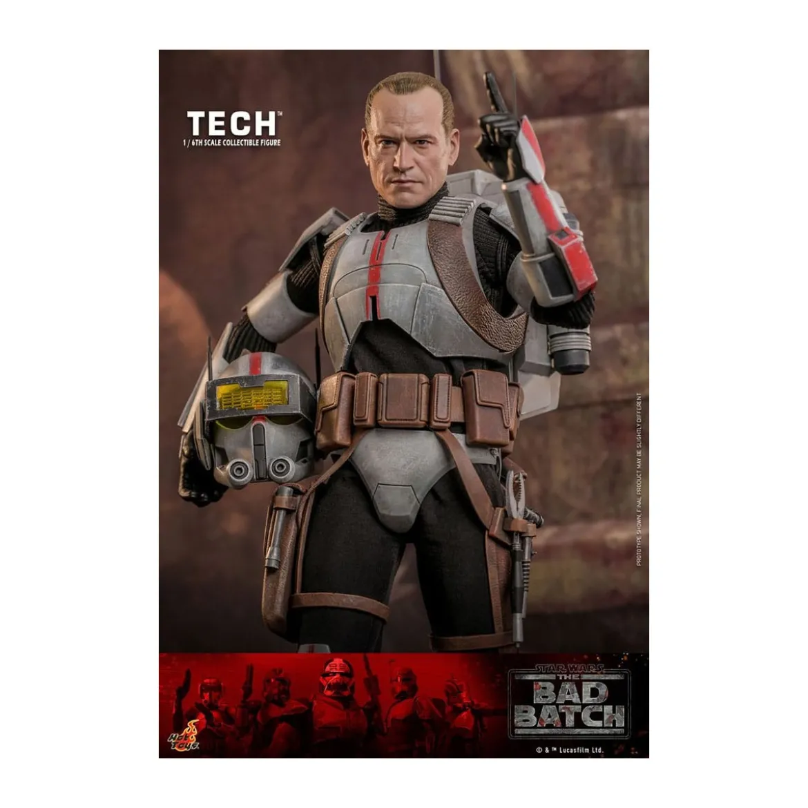 Hot Toys Star Wars -Tech - The Bad Batch 1/6