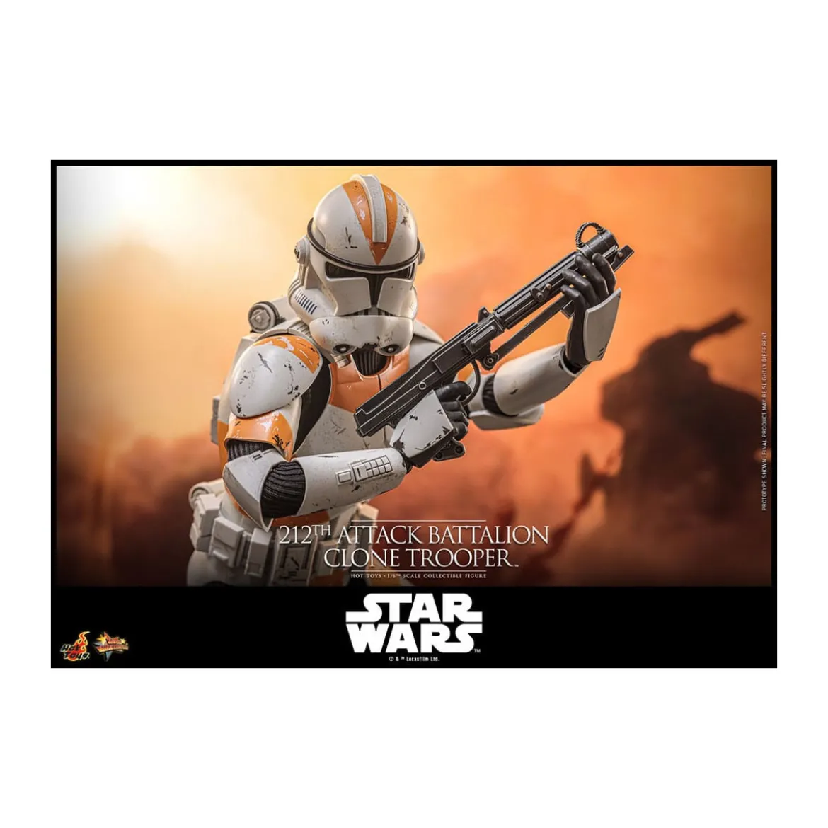 Hot Toys Star Wars - 212th Attack Battalion Clone Trooper Deluxe Version - The Clone Wars 1/6