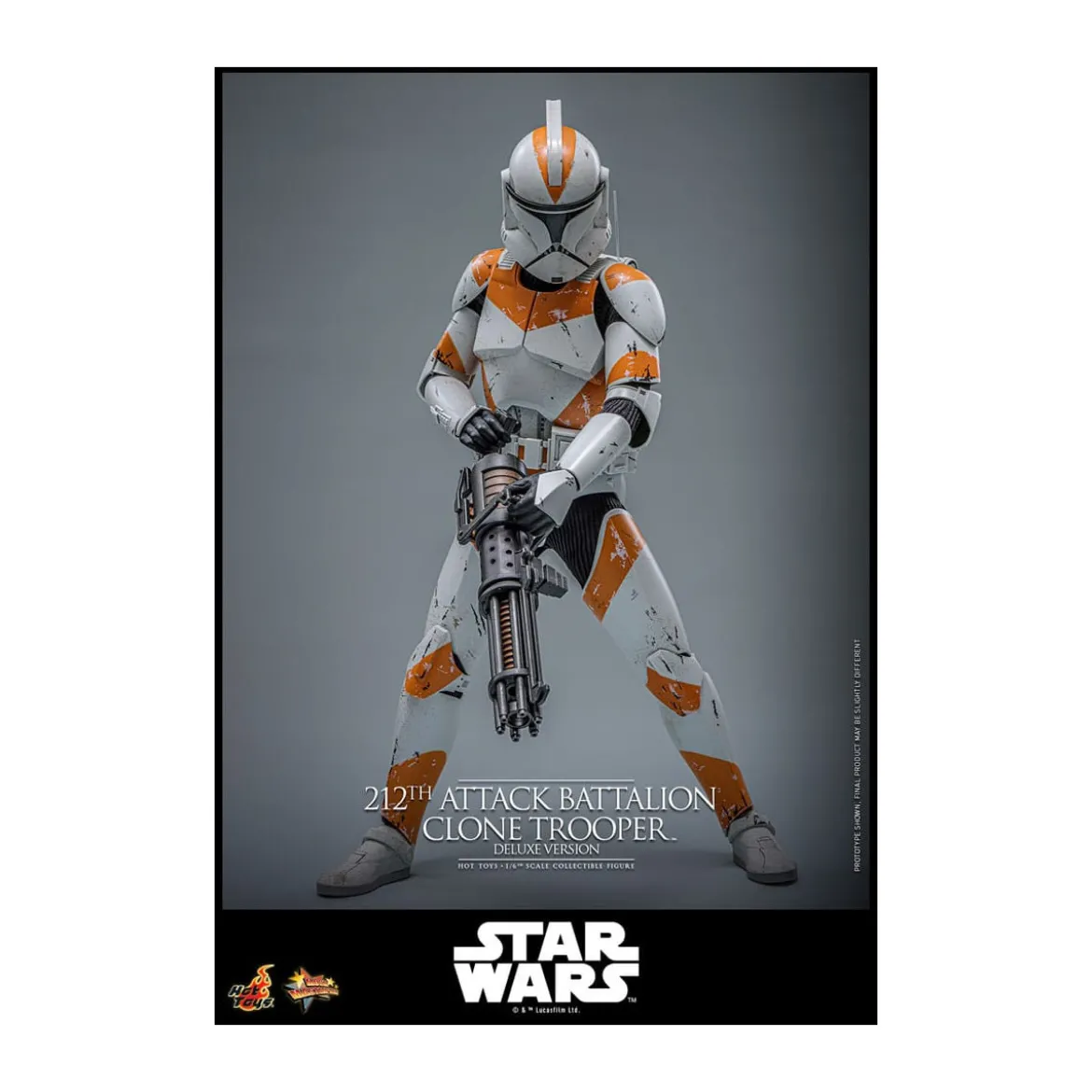 Hot Toys Star Wars - 212th Attack Battalion Clone Trooper Deluxe Version - The Clone Wars 1/6