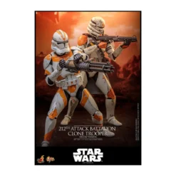 Hot Toys Star Wars - 212th Attack Battalion Clone Trooper Deluxe Version - The Clone Wars 1/6