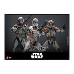 Hot Toys Star Wars - 212th Attack Battalion Clone Trooper Deluxe Version - The Clone Wars 1/6