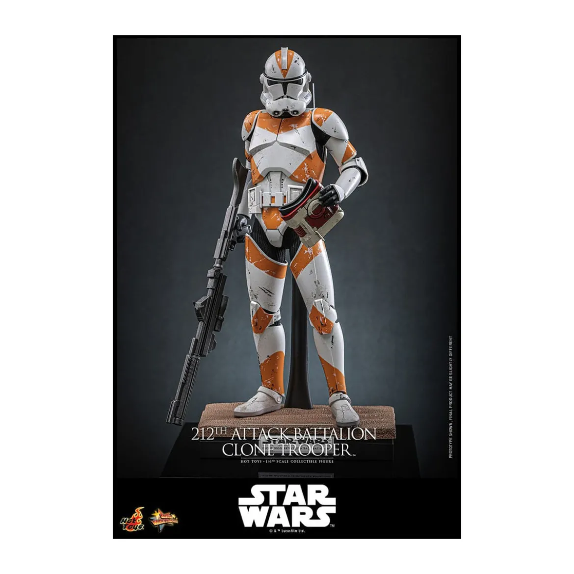 Hot Toys Star Wars - 212th Attack Battalion Clone Trooper Deluxe Version - The Clone Wars 1/6