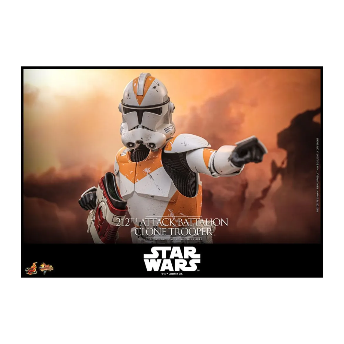 Hot Toys Star Wars - 212th Attack Battalion Clone Trooper Deluxe Version - The Clone Wars 1/6