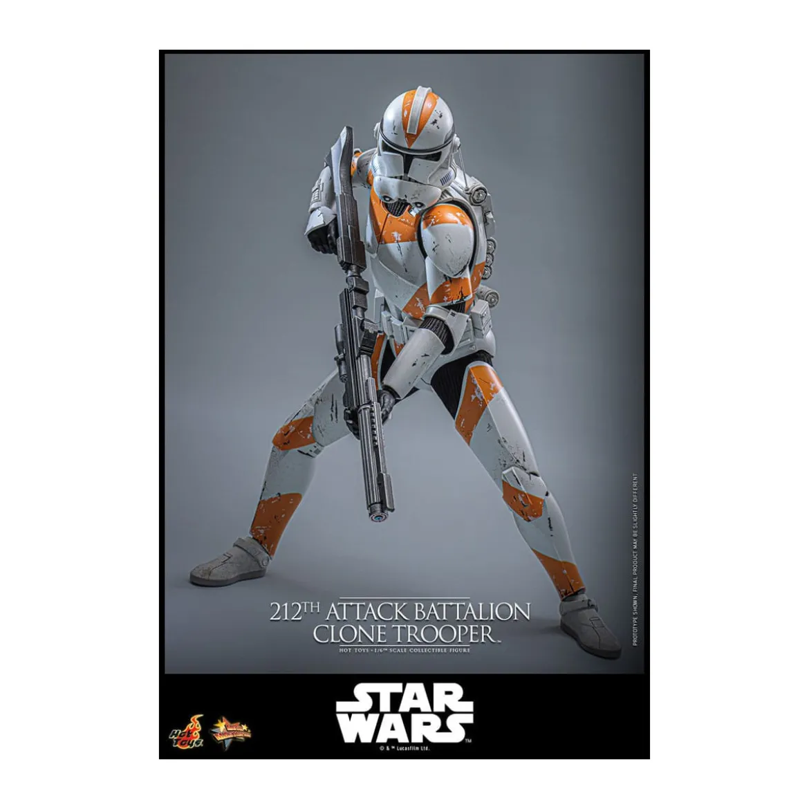 Hot Toys Star Wars - 212th Attack Battalion Clone Trooper Deluxe Version - The Clone Wars 1/6