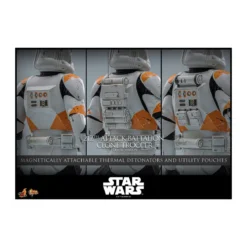 Hot Toys Star Wars - 212th Attack Battalion Clone Trooper Deluxe Version - The Clone Wars 1/6