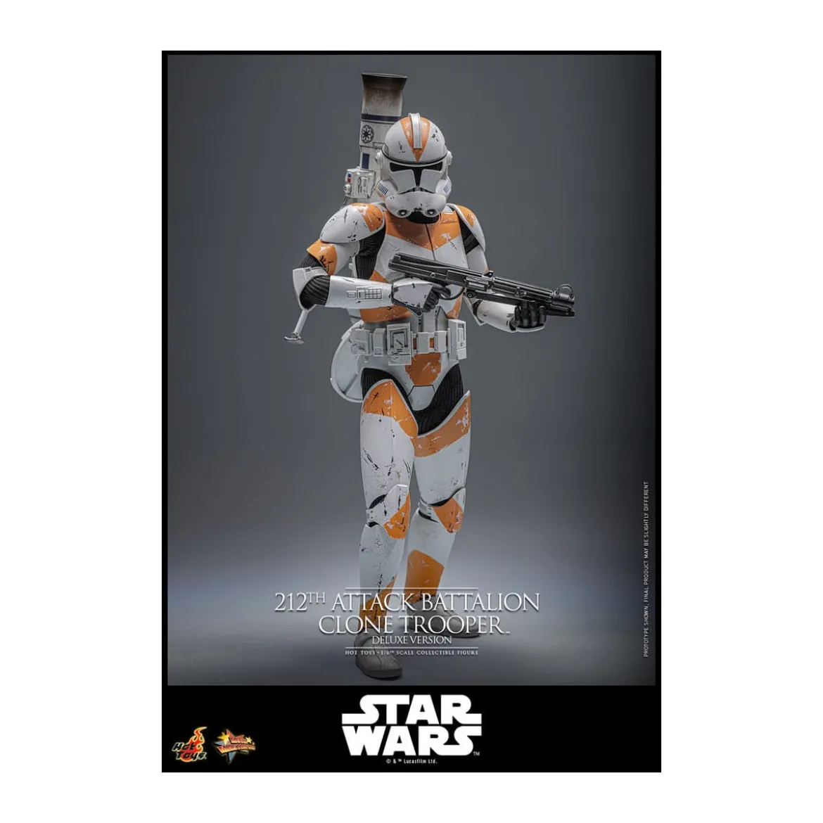 Hot Toys Star Wars - 212th Attack Battalion Clone Trooper Deluxe Version - The Clone Wars 1/6