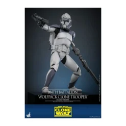 Hot Toys Star Wars - 104th Battalion Wolfpack Clone Trooper Deluxe Version - The Clone Wars 1/6