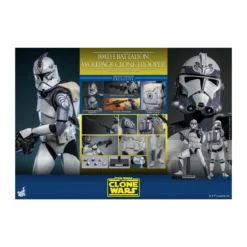 Hot Toys Star Wars - 104th Battalion Wolfpack Clone Trooper Deluxe Version - The Clone Wars 1/6