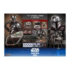 Hot Toys Star Wars - The Mandalorian and Grogu (Deluxe Version) MMS 1/6 - Star Wars: The Mandalorian & Grogu