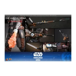 Hot Toys Star Wars - The Mandalorian and Grogu (Deluxe Version) MMS 1/6 - Star Wars: The Mandalorian & Grogu