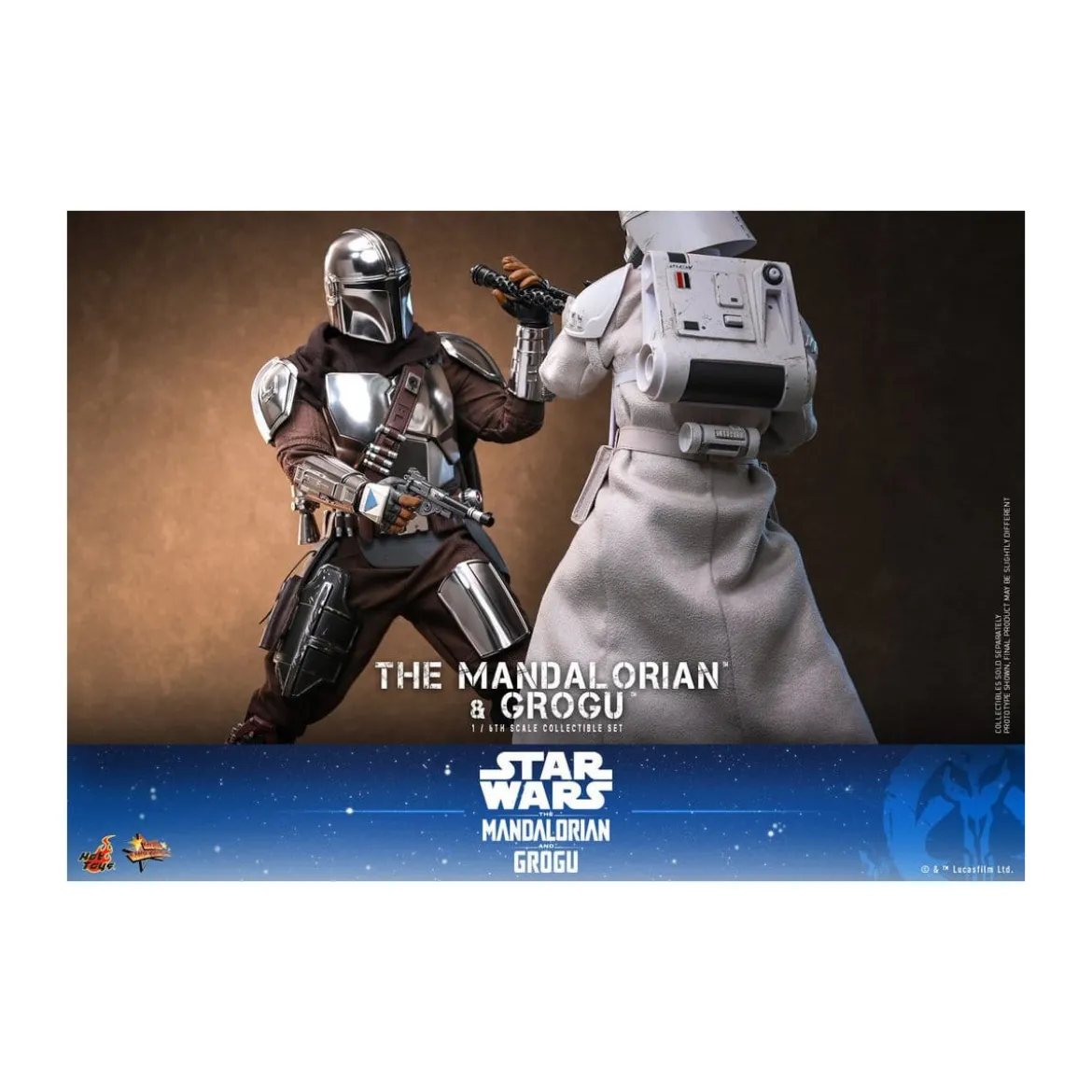 Hot Toys Star Wars - The Mandalorian and Grogu MMS 1/6 - Star Wars: The Mandalorian & Grogu