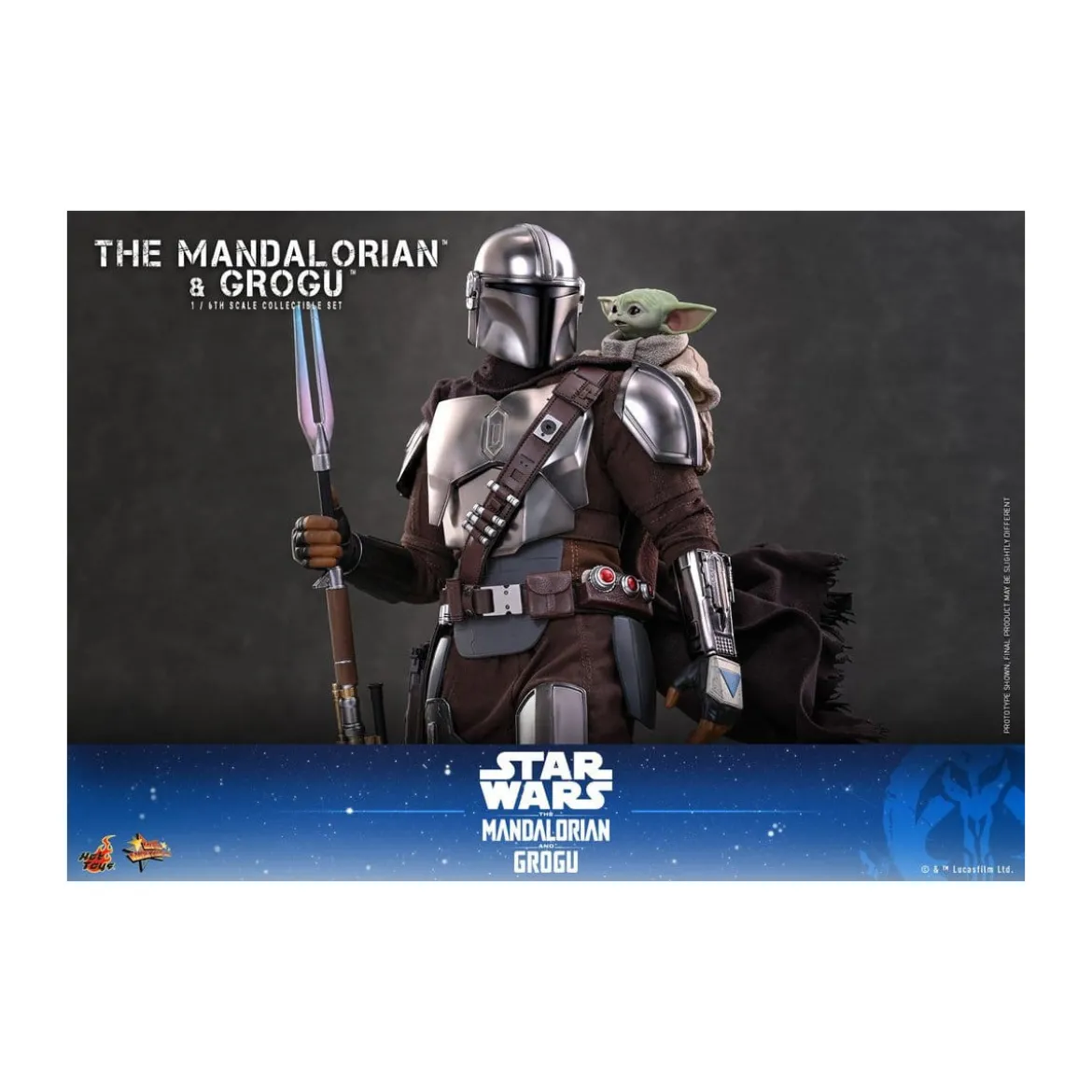 Hot Toys Star Wars - The Mandalorian and Grogu MMS 1/6 - Star Wars: The Mandalorian & Grogu