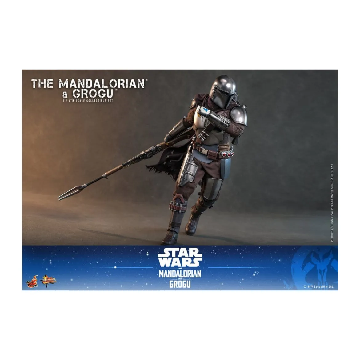 Hot Toys Star Wars - The Mandalorian and Grogu MMS 1/6 - Star Wars: The Mandalorian & Grogu
