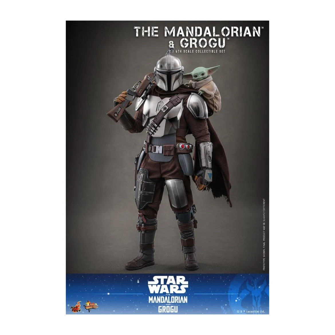 Hot Toys Star Wars - The Mandalorian and Grogu MMS 1/6 - Star Wars: The Mandalorian & Grogu