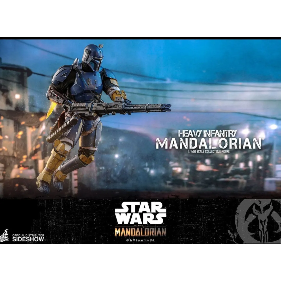 Hot Toys Star Wars - The Mandalorian - Heavy Infantry Mandalorian - Occasion