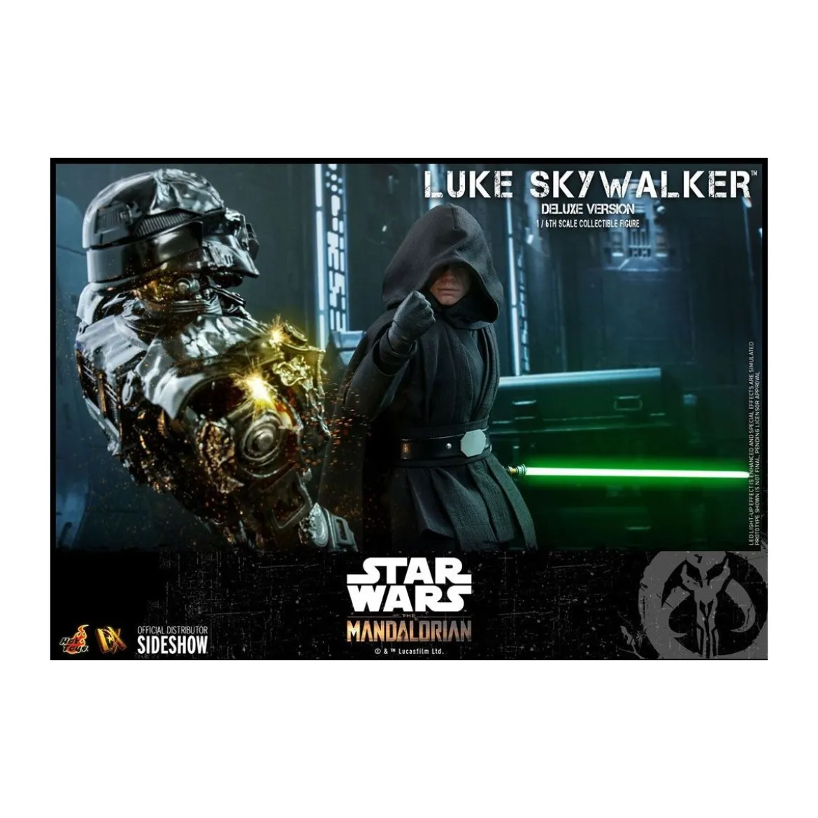 Hot Toys Star Wars The Mandalorian - Luke Skywalker Deluxe Version 1/6 Movie Masterpiece