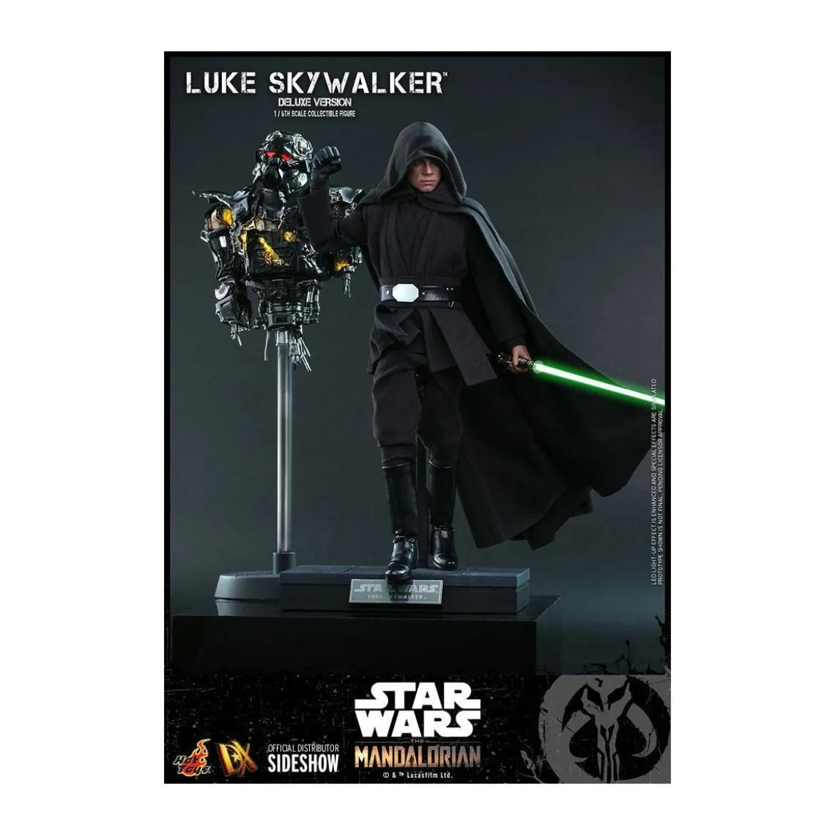 Hot Toys Star Wars The Mandalorian - Luke Skywalker Deluxe Version 1/6 Movie Masterpiece