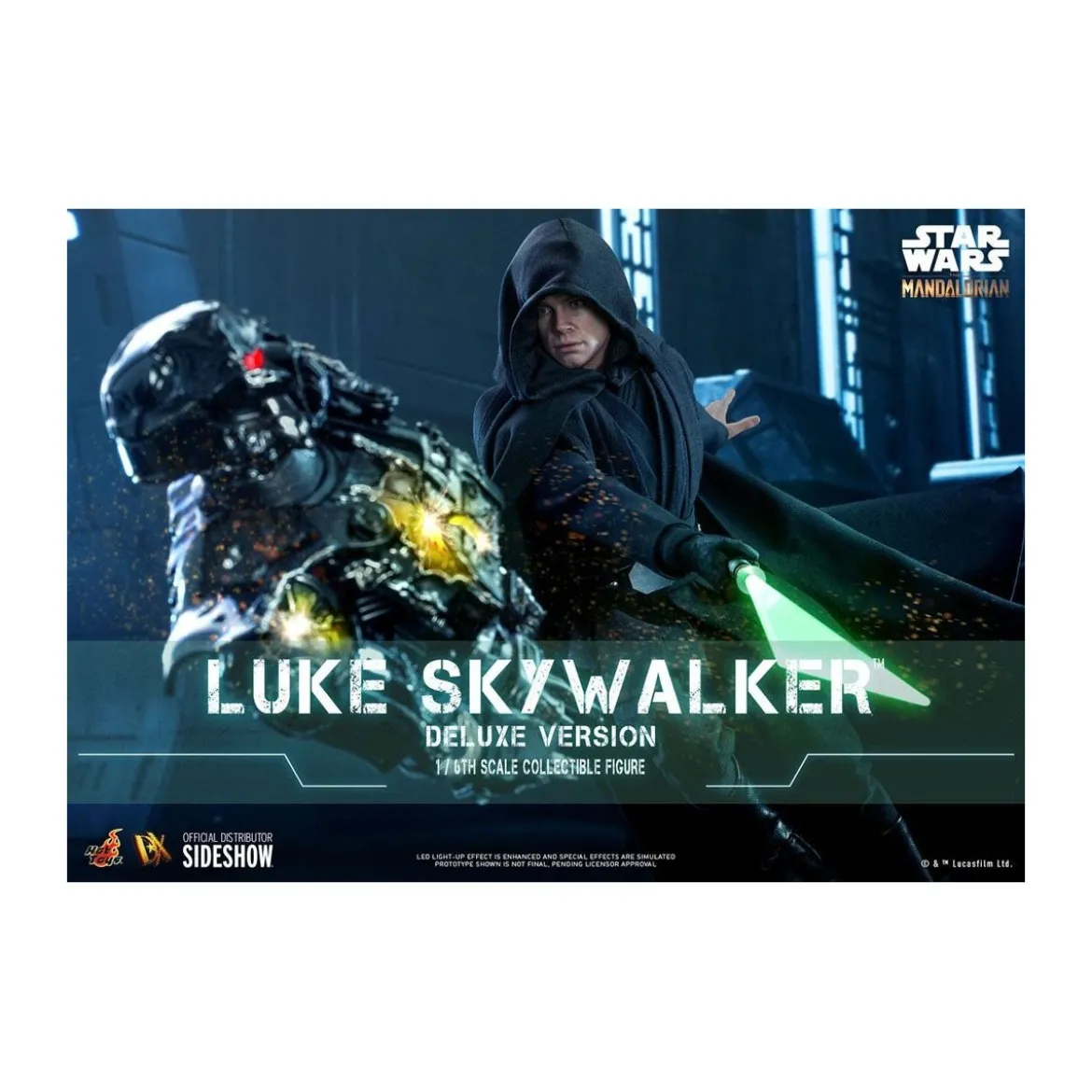 Hot Toys Star Wars The Mandalorian - Luke Skywalker Deluxe Version 1/6 Movie Masterpiece