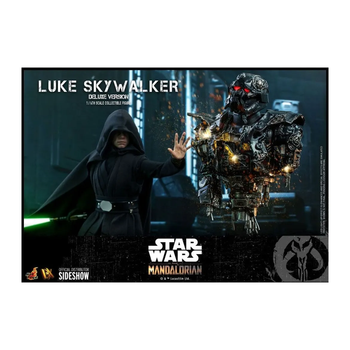 Hot Toys Star Wars The Mandalorian - Luke Skywalker Deluxe Version 1/6 Movie Masterpiece