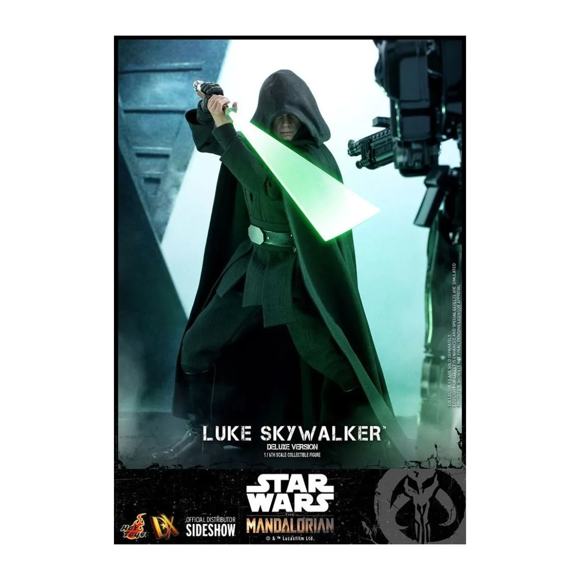 Hot Toys Star Wars The Mandalorian - Luke Skywalker Deluxe Version 1/6 Movie Masterpiece