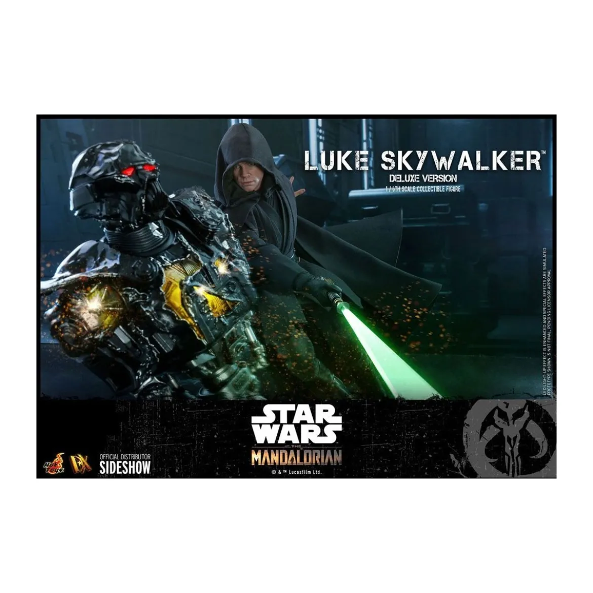 Hot Toys Star Wars The Mandalorian - Luke Skywalker Deluxe Version 1/6 Movie Masterpiece