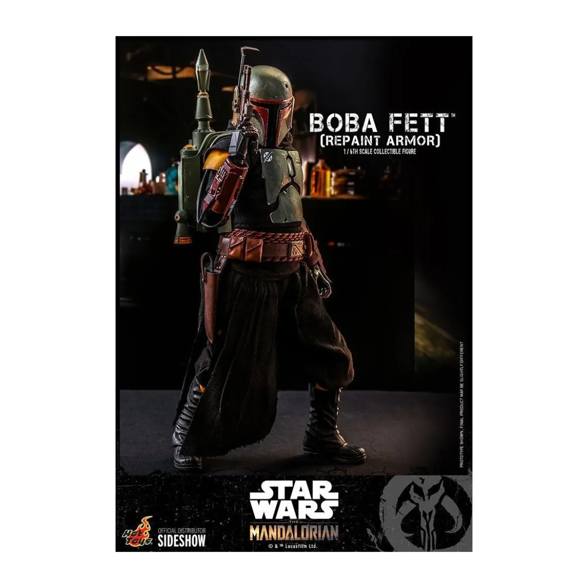 Hot Toys Star Wars The Mandalorian - Boba Fett (Repaint Armor) 1/6 Movie Masterpiece