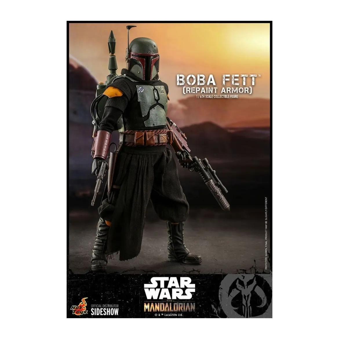 Hot Toys Star Wars The Mandalorian - Boba Fett (Repaint Armor) 1/6 Movie Masterpiece