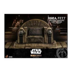 Hot Toys Star Wars The Mandalorian - Boba Fett (Repaint Armor) and Throne 1/6 TMS056