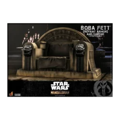 Hot Toys Star Wars The Mandalorian - Boba Fett (Repaint Armor) and Throne 1/6 TMS056