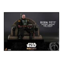 Hot Toys Star Wars The Mandalorian - Boba Fett (Repaint Armor) and Throne 1/6 TMS056