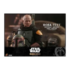 Hot Toys Star Wars The Mandalorian - Boba Fett (Repaint Armor) and Throne 1/6 TMS056