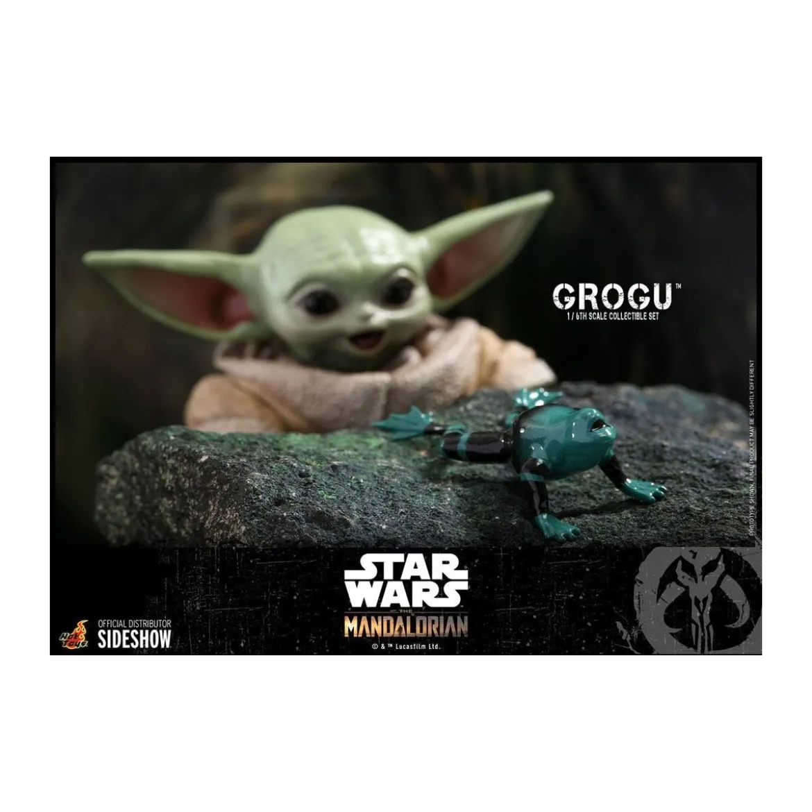 Hot Toys Star Wars - The Mandalorian - Grogu 1/6 pack de 3 figurines
