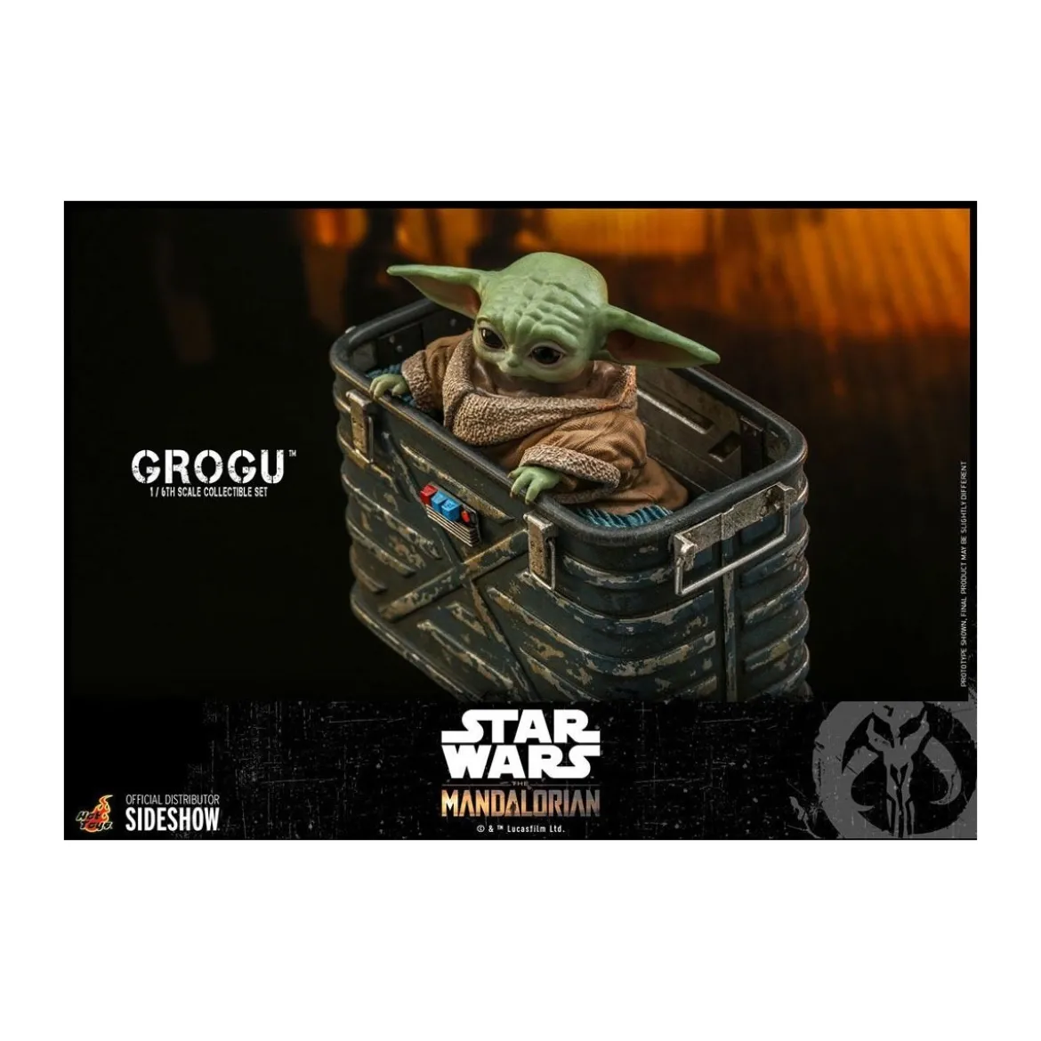 Hot Toys Star Wars - The Mandalorian - Grogu 1/6 pack de 3 figurines