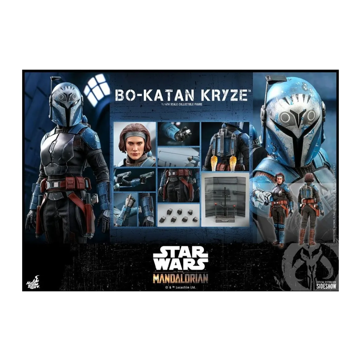 Hot Toys Star Wars The Mandalorian Bo-Katan Kryze 1/6 Movie Masterpiece