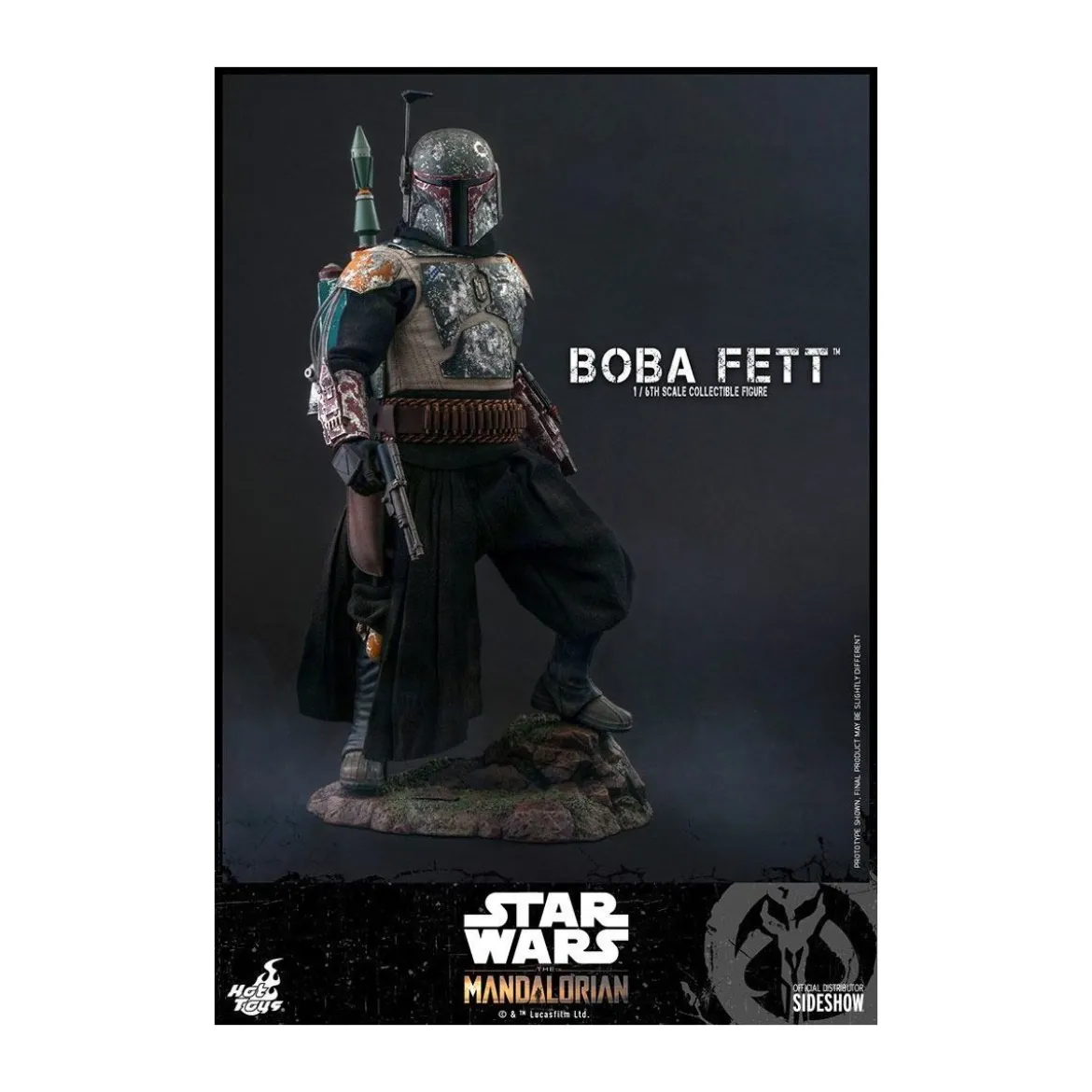Hot Toys Star Wars The Mandalorian Boba Fett 1/6 Movie Masterpiece