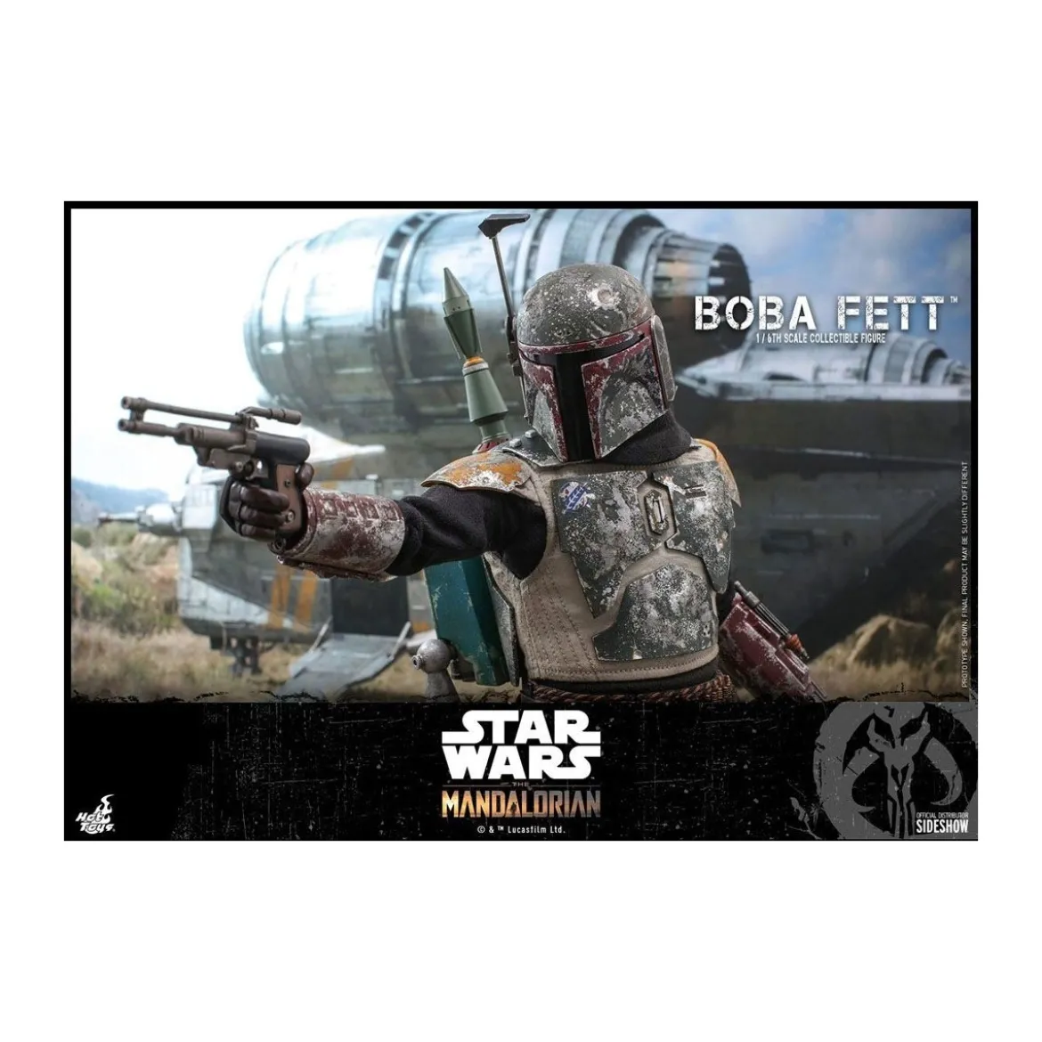 Hot Toys Star Wars The Mandalorian Boba Fett 1/6 Movie Masterpiece