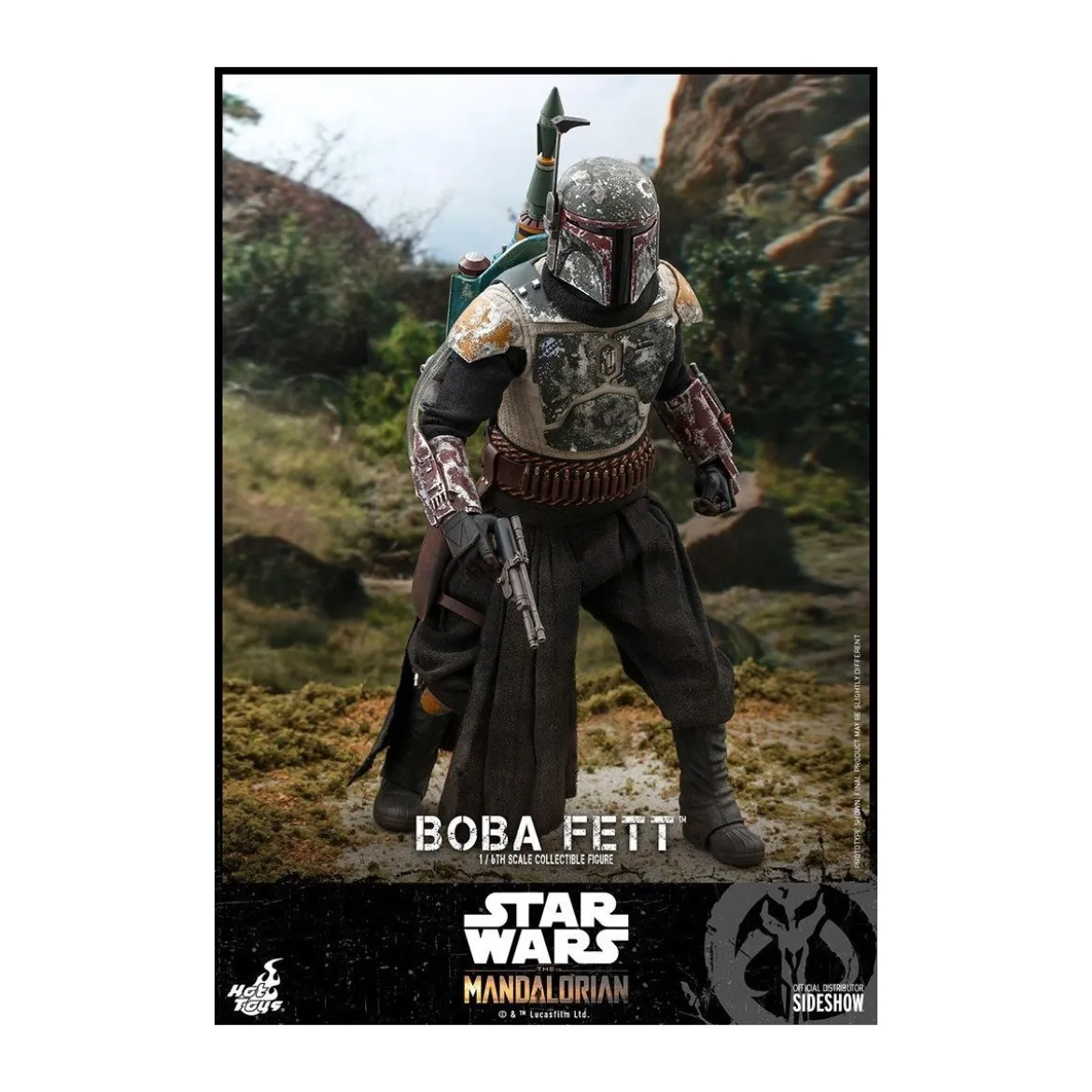 Hot Toys Star Wars The Mandalorian Boba Fett 1/6 Movie Masterpiece
