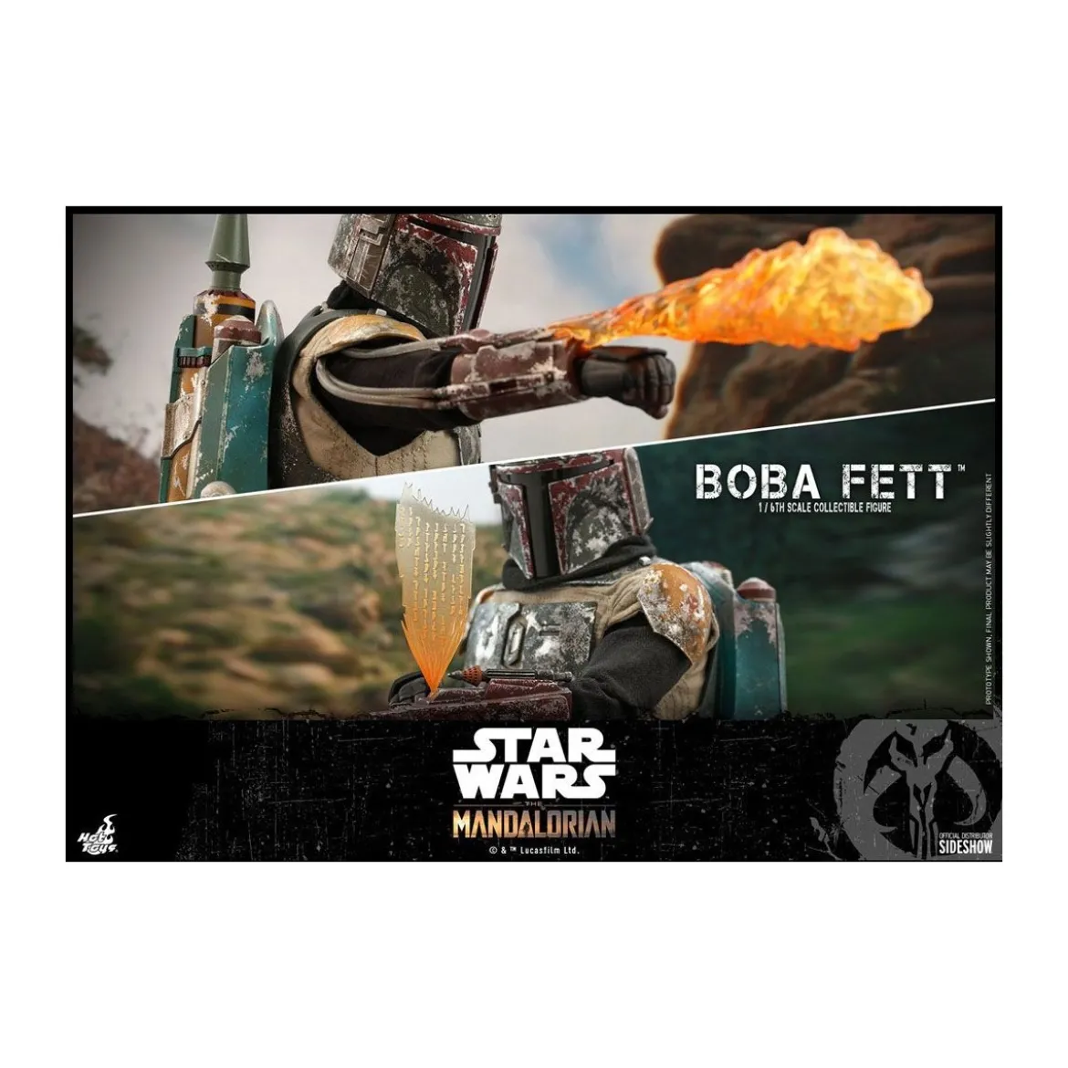Hot Toys Star Wars The Mandalorian Boba Fett 1/6 Movie Masterpiece