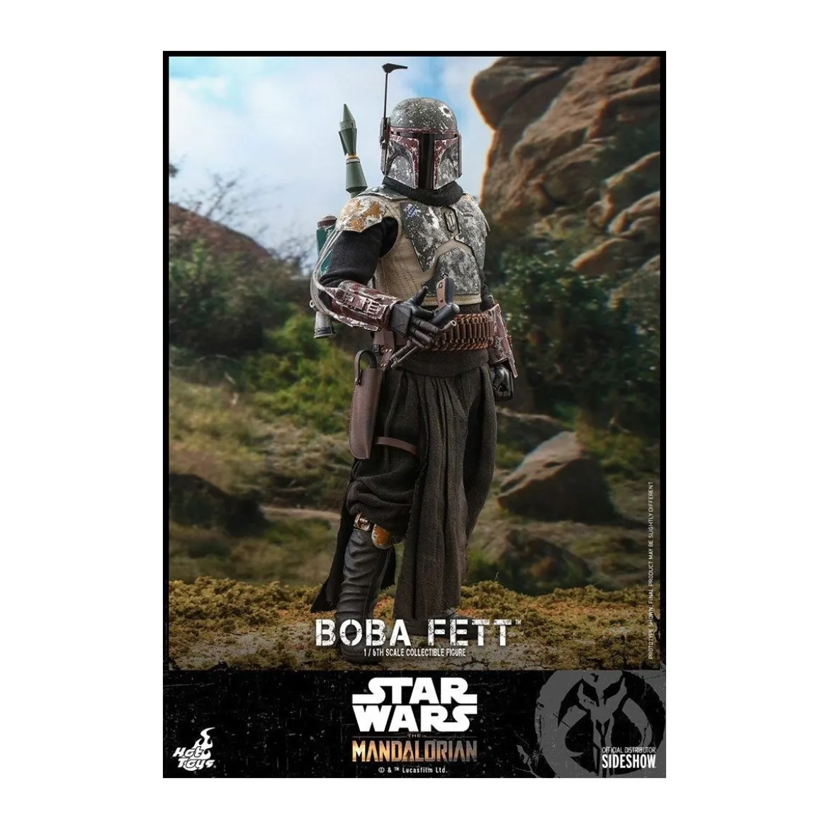 Hot Toys Star Wars The Mandalorian Boba Fett 1/6 Movie Masterpiece