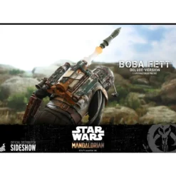 Hot Toys Star Wars The Mandalorian Boba Fett Deluxe Version 1/6 Movie Masterpiece