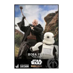 Hot Toys Star Wars The Mandalorian Boba Fett Deluxe Version 1/6 Movie Masterpiece
