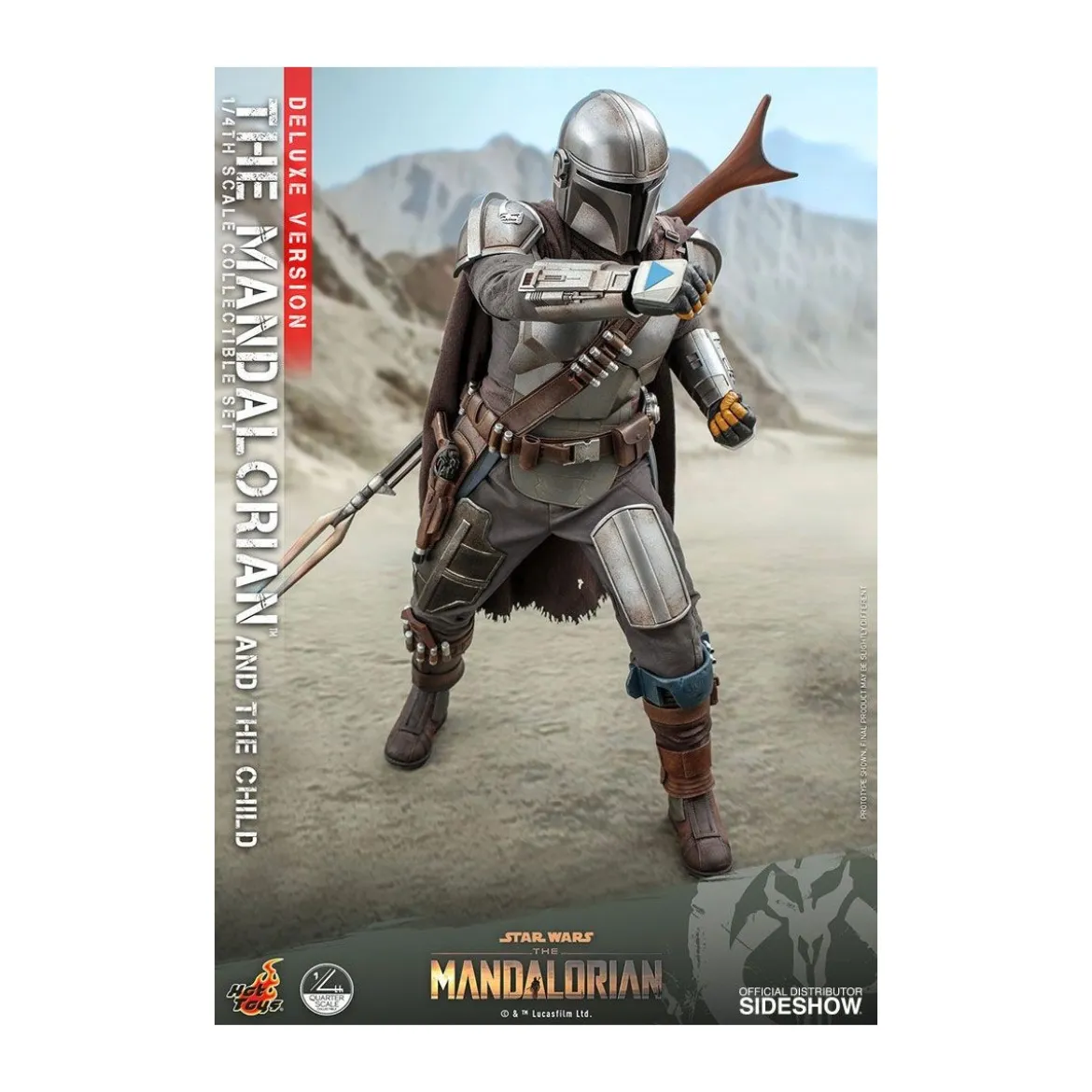 Hot Toys Star Wars - The Mandalorian and the Child Deluxe 1/4