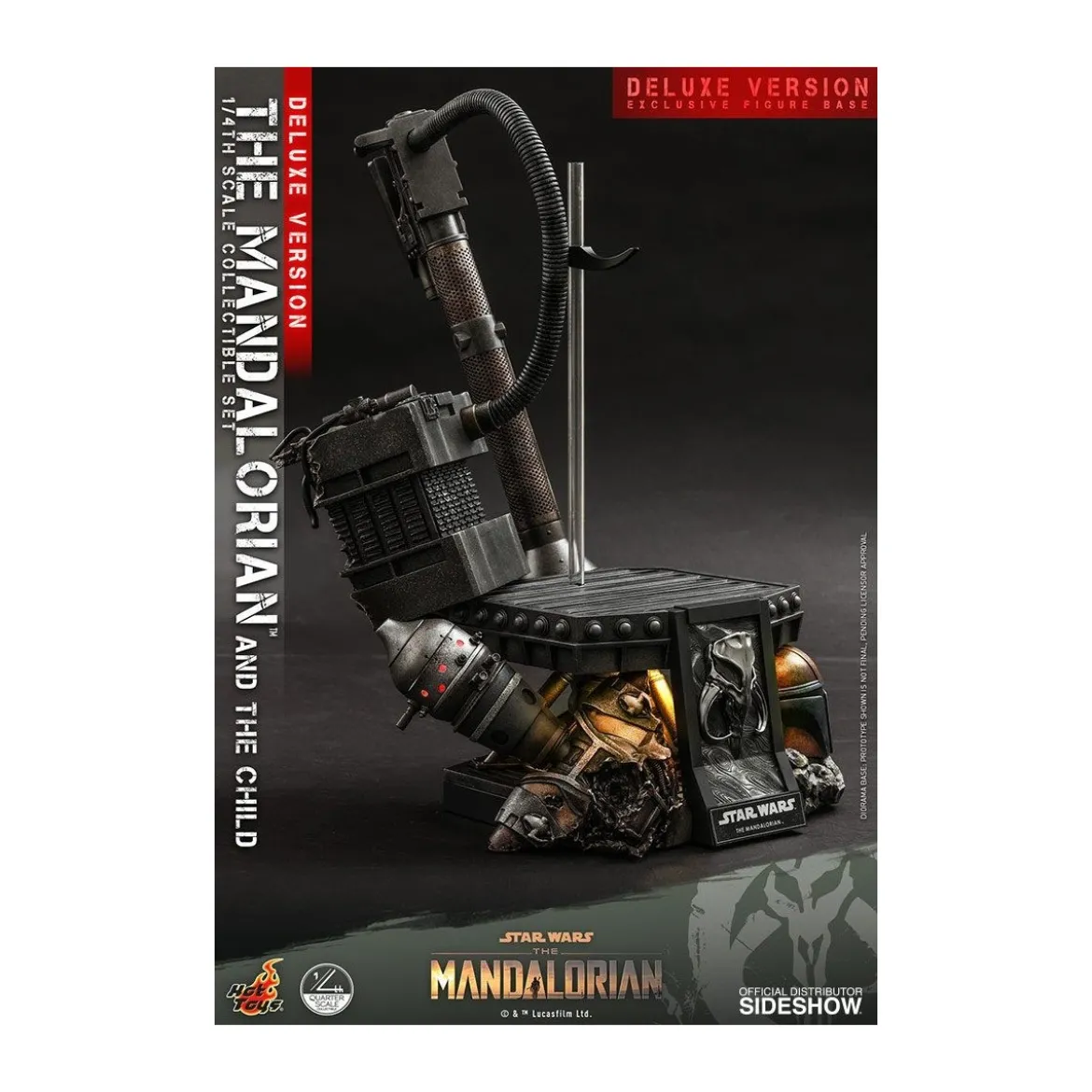 Hot Toys Star Wars - The Mandalorian and the Child Deluxe 1/4
