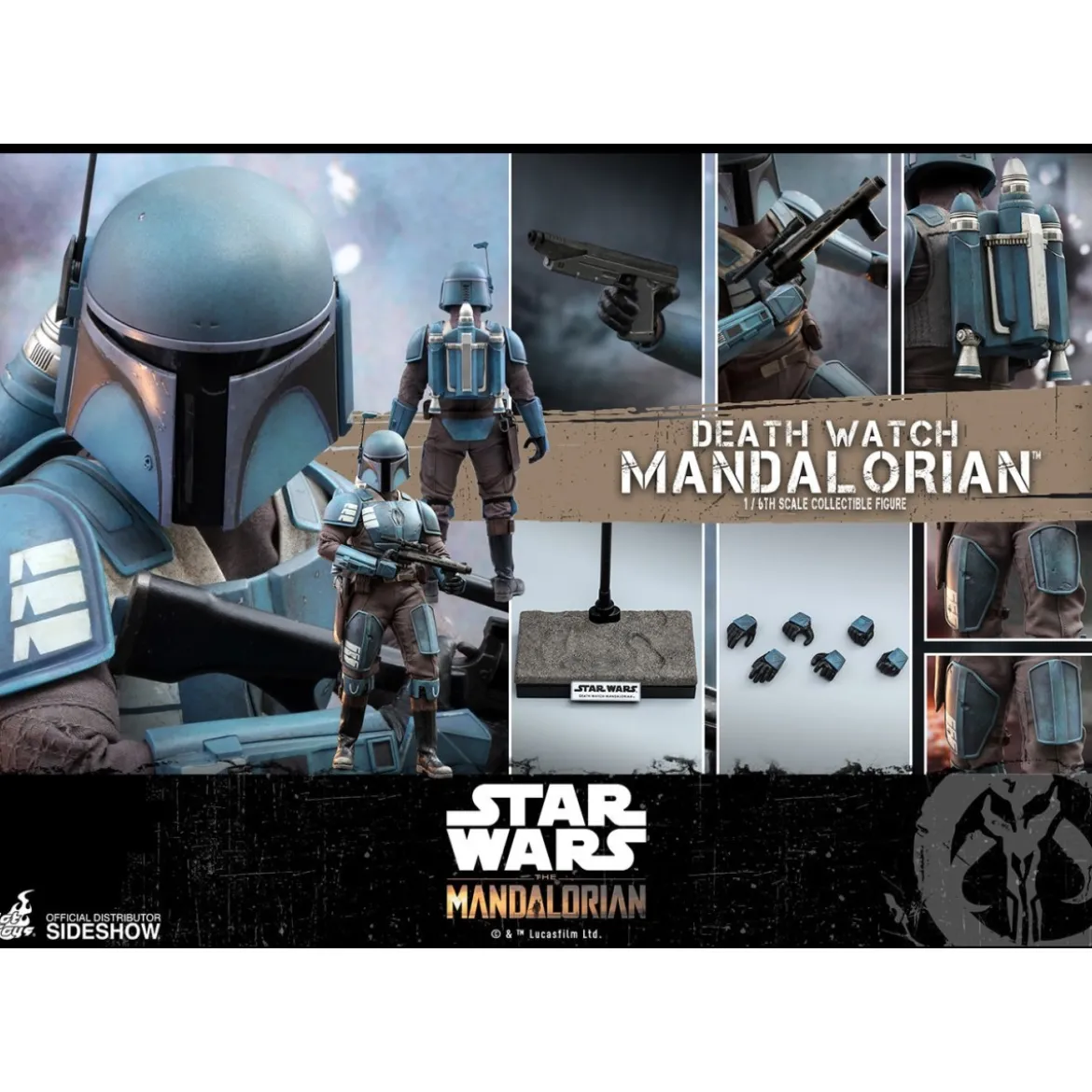 Hot Toys Star Wars - The Mandalorian - Death Watch Mandalorian Occasion