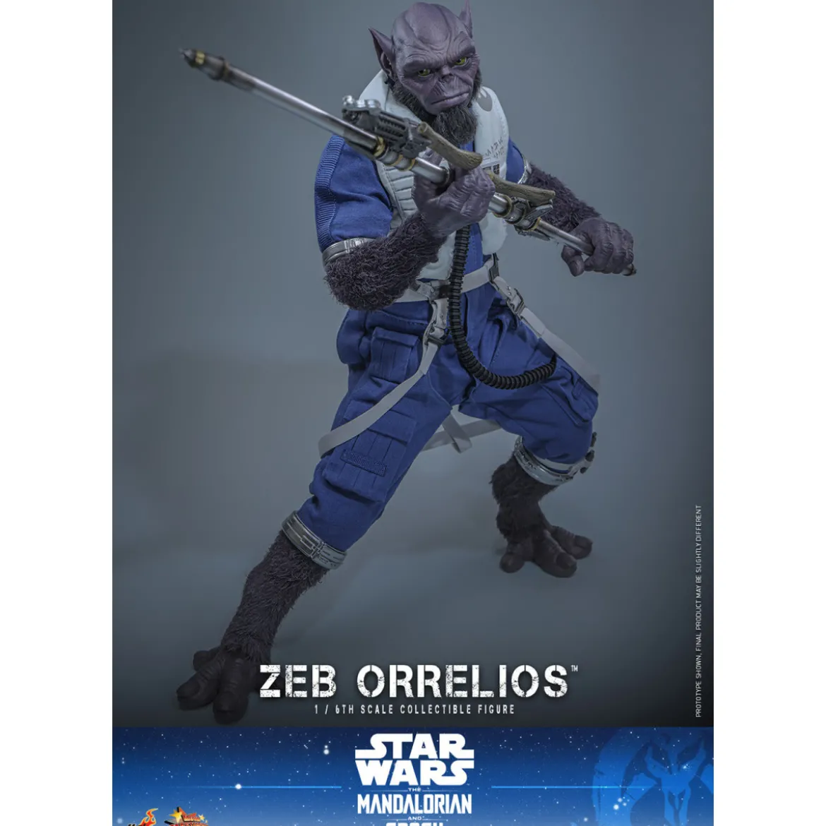Hot Toys Star Wars - Zeb Orrelios 1/6 MMS876 - Star Wars: The Mandalorian & Grogu